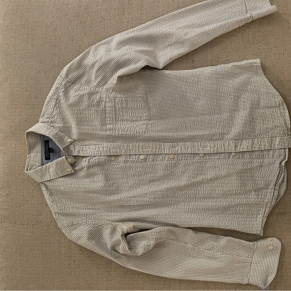 SOLD Banana Republic Seersucker Shirt